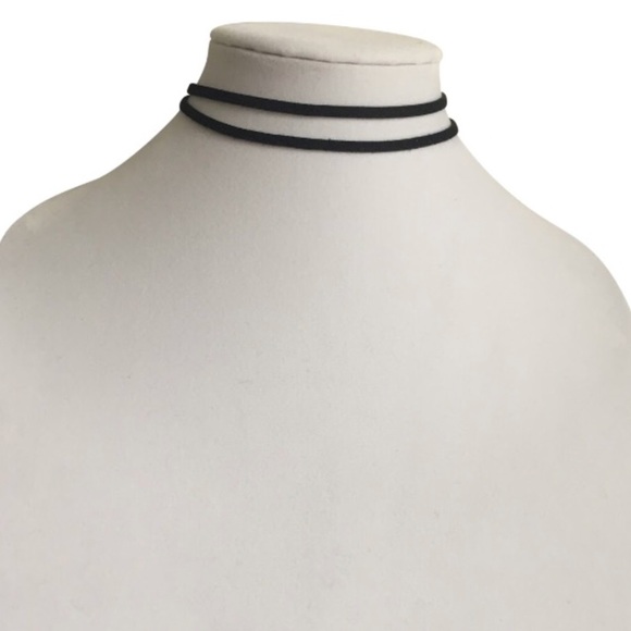 Double Wrap Suede Choker - Picture 2 of 2
